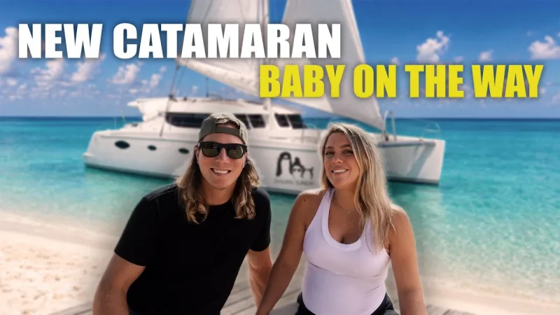 We bought the catamaran